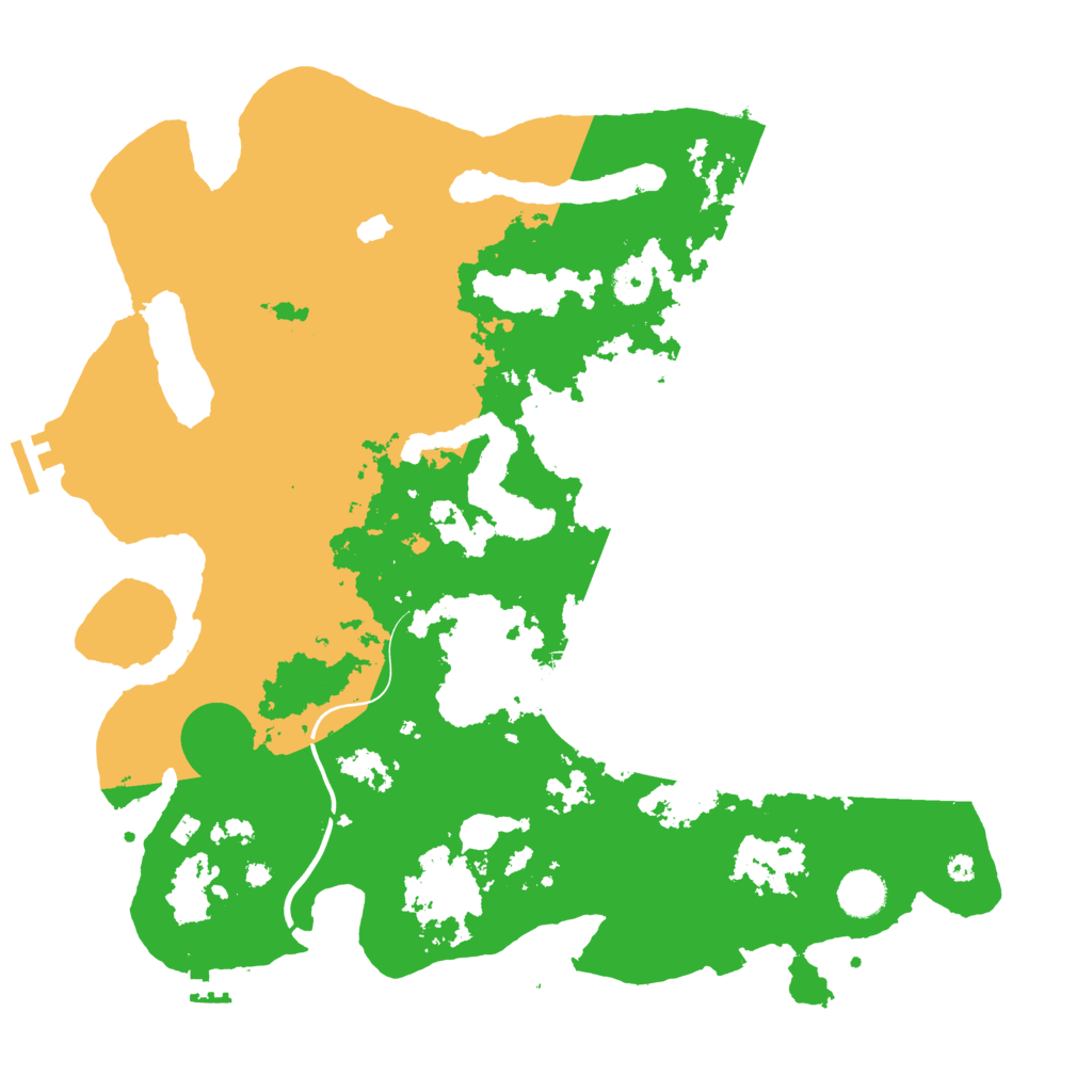 Biome Rust Map: Procedural Map, Size: 4000, Seed: 105089071