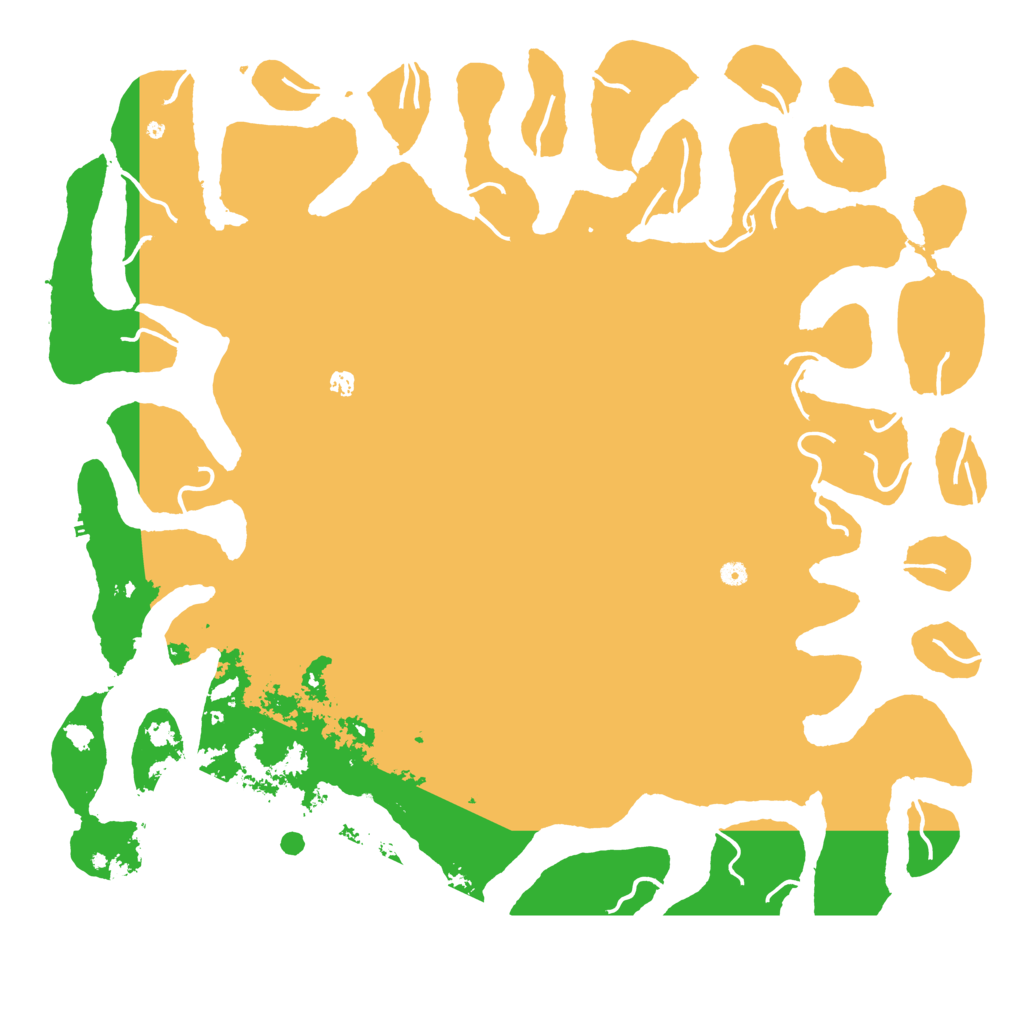 Biome Rust Map: Procedural Map, Size: 6000, Seed: 83710735