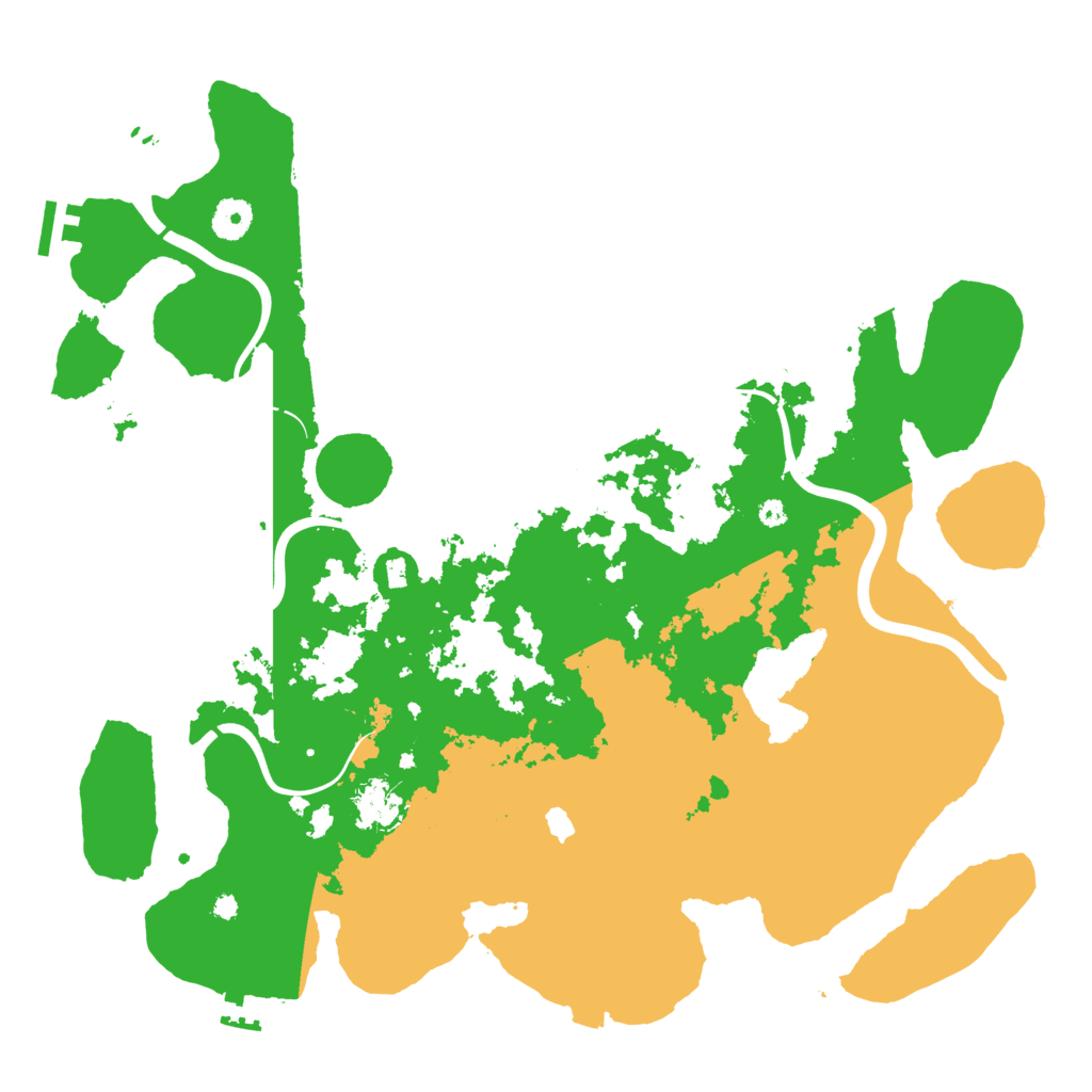 Biome Rust Map: Procedural Map, Size: 4000, Seed: 1462237753