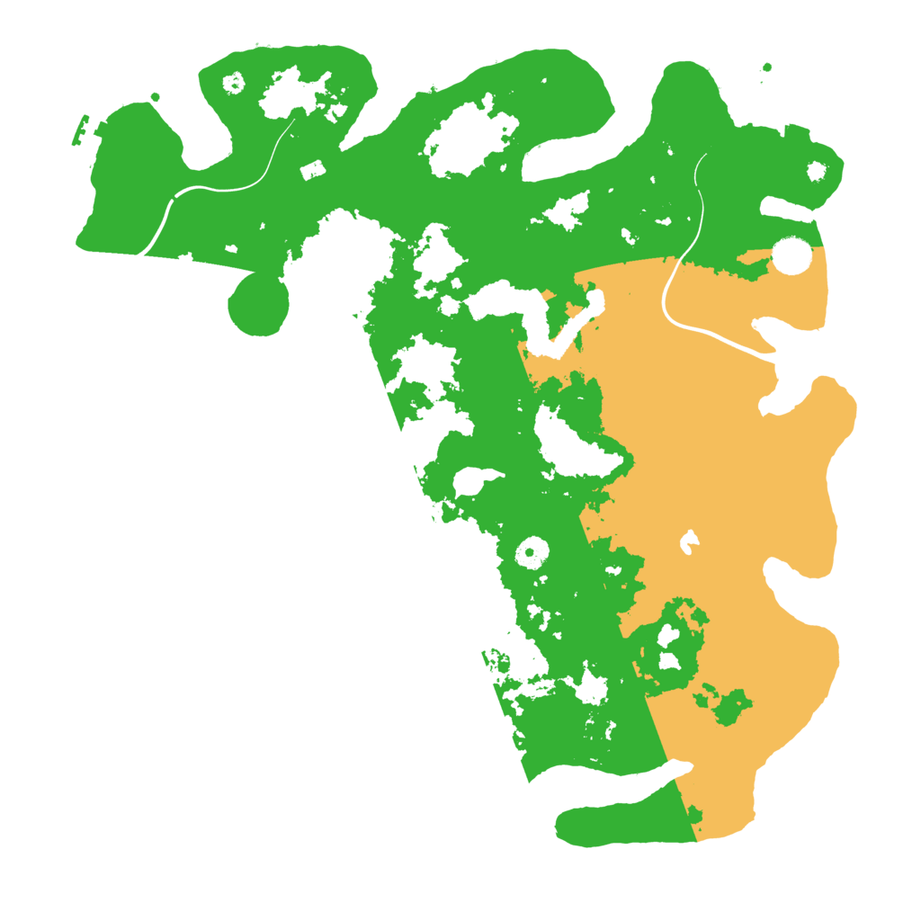 Biome Rust Map: Procedural Map, Size: 4250, Seed: 473848532