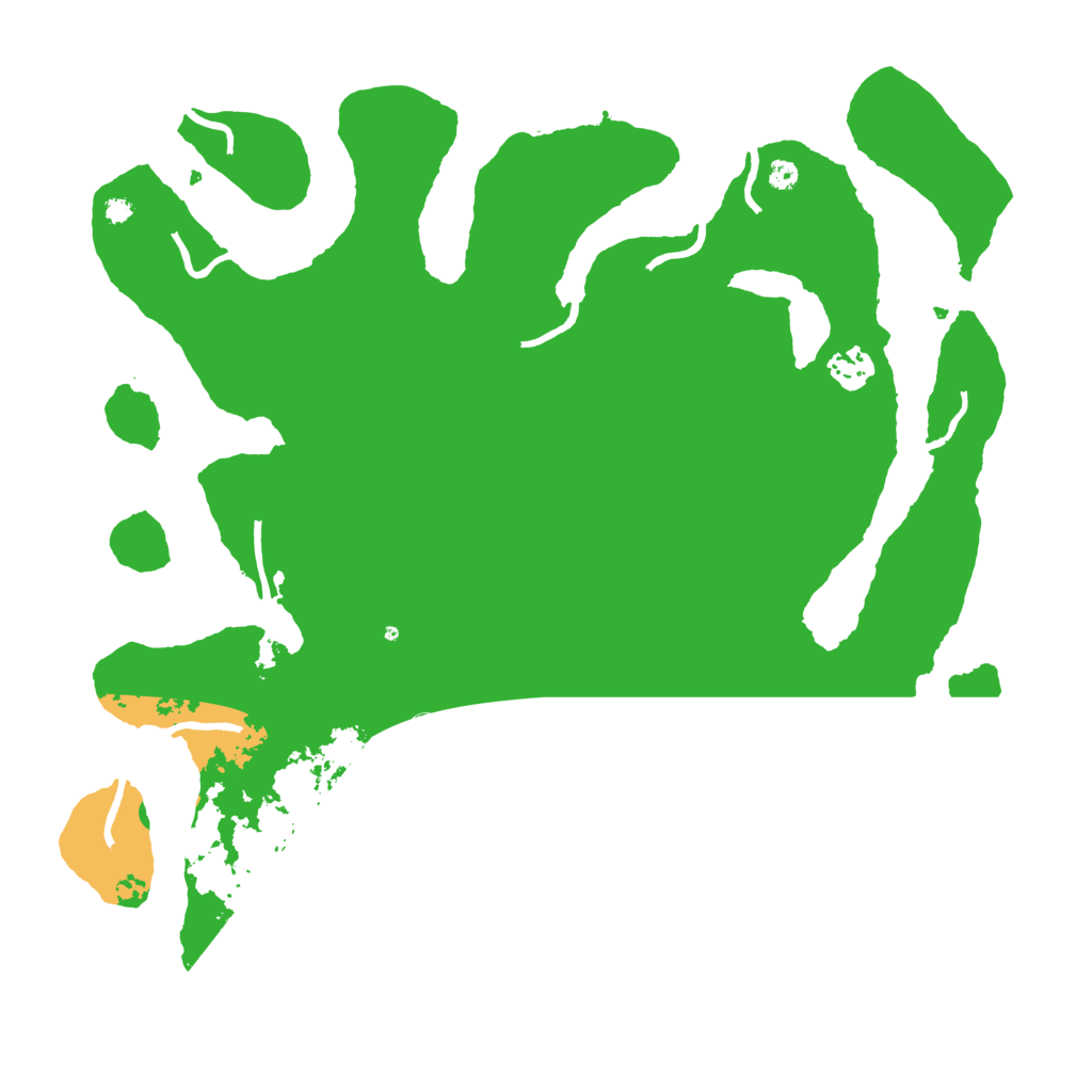 Biome Rust Map: Procedural Map, Size: 3800, Seed: 3460945