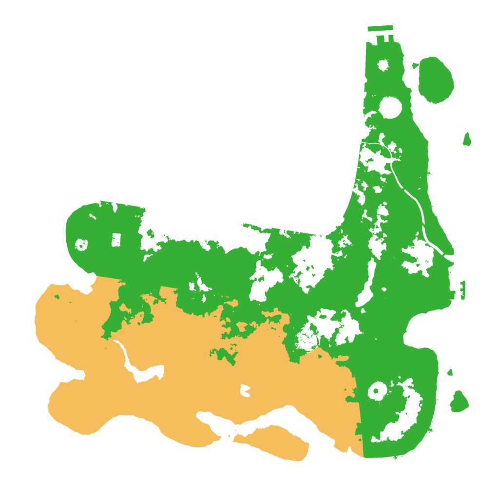 Biome Rust Map: Procedural Map, Size: 4000, Seed: 1450003209