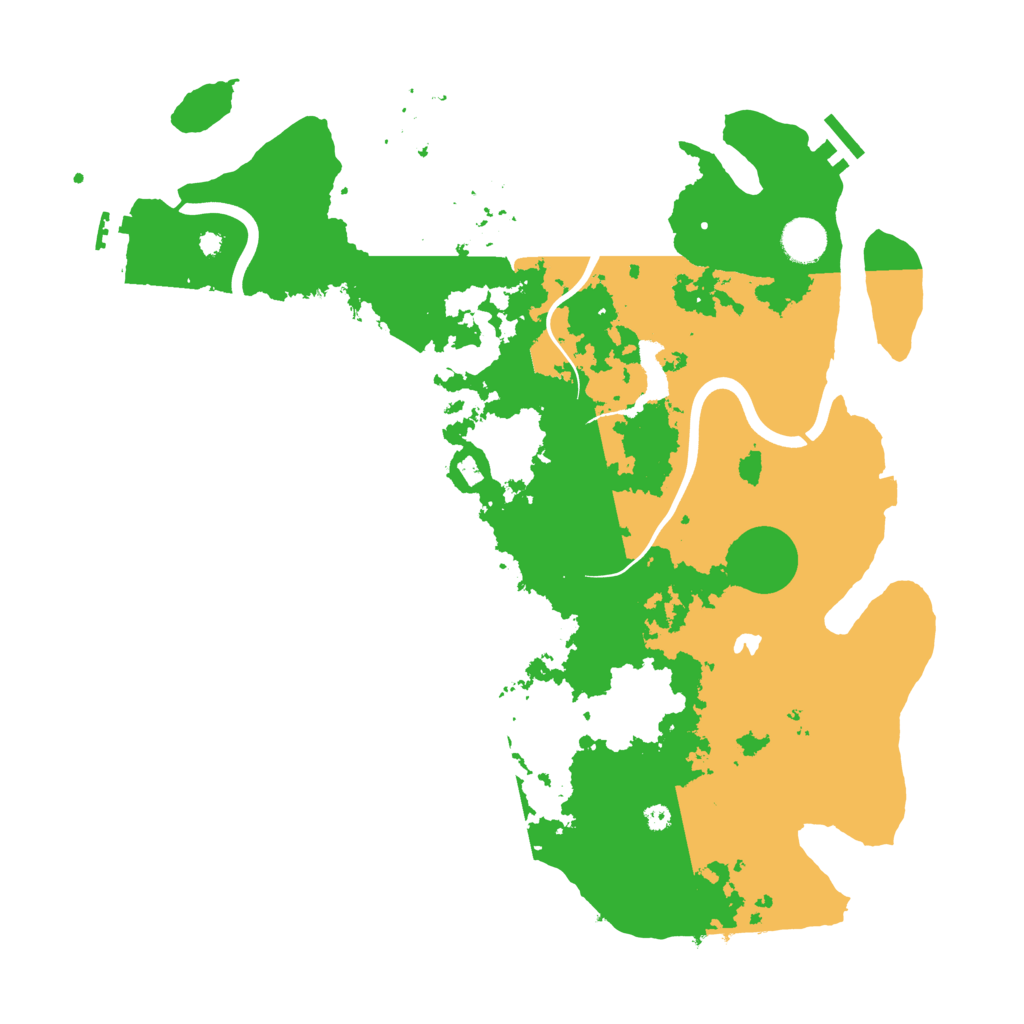 Biome Rust Map: Procedural Map, Size: 4000, Seed: 858500