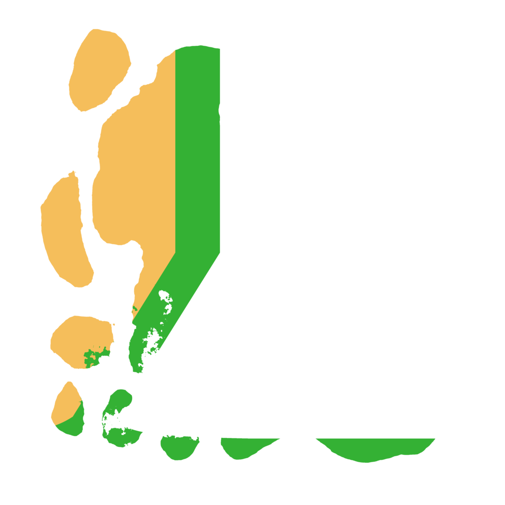 Biome Rust Map: Barren, Size: 3700, Seed: 246161094