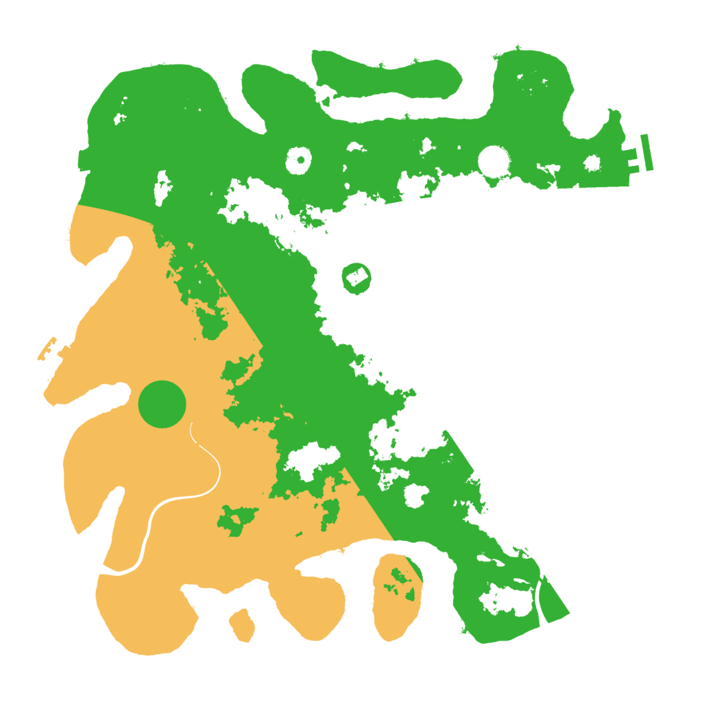 Biome Rust Map: Procedural Map, Size: 3875, Seed: 304146391