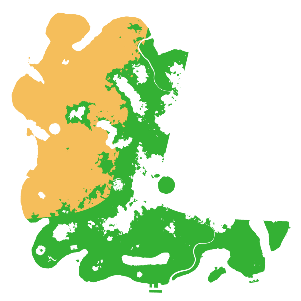 Biome Rust Map: Procedural Map, Size: 4750, Seed: 1622435539