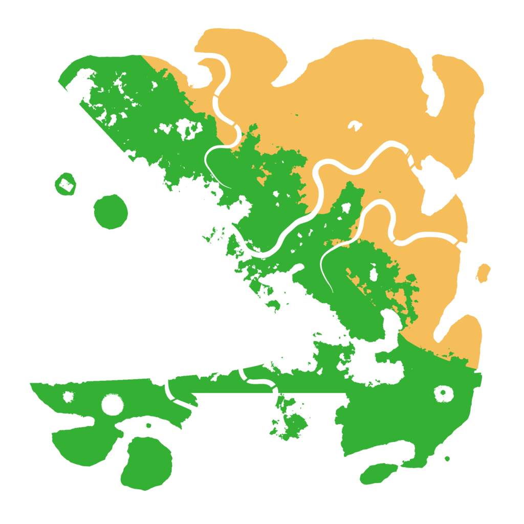 Biome Rust Map: Procedural Map, Size: 4250, Seed: 969913871