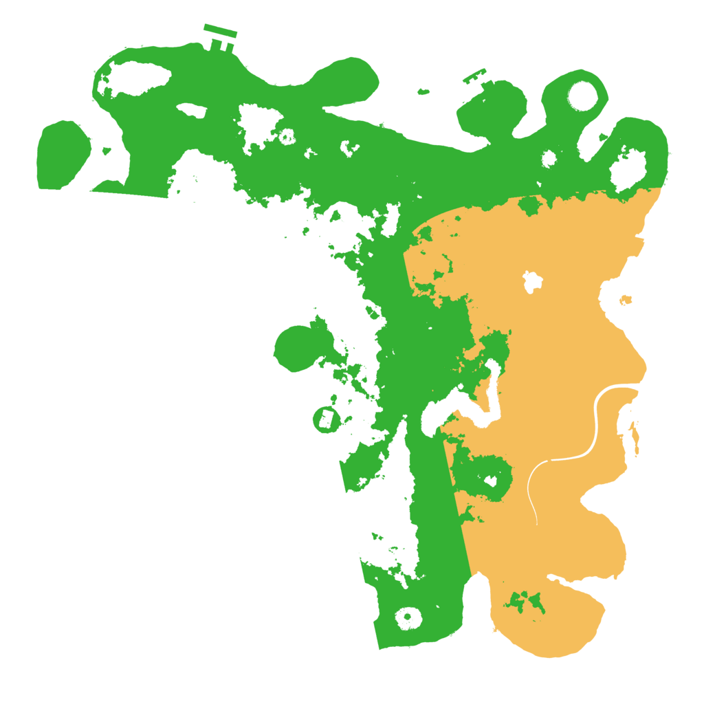 Biome Rust Map: Procedural Map, Size: 4250, Seed: 14158