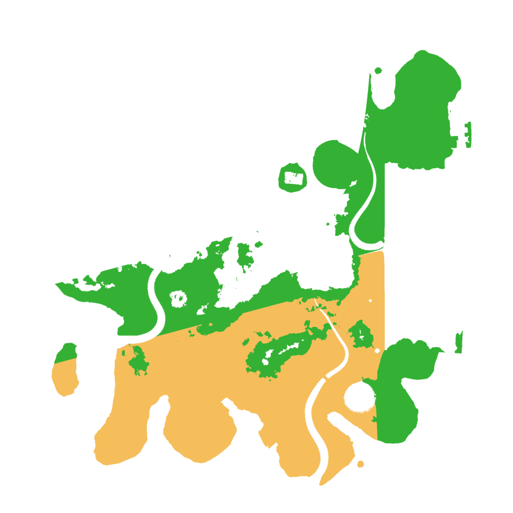 Biome Rust Map: Procedural Map, Size: 3000, Seed: 1650237208