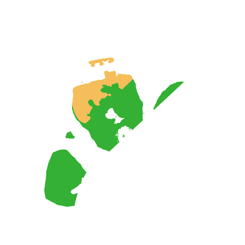 Biome Rust Map: Procedural Map, Size: 1500, Seed: 21099