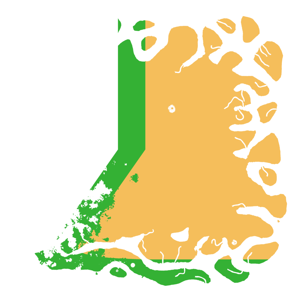 Biome Rust Map: Procedural Map, Size: 6000, Seed: 14242