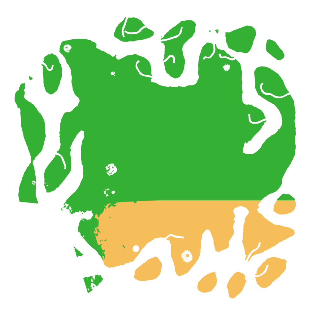 Biome Rust Map: Procedural Map, Size: 4200, Seed: 749824057