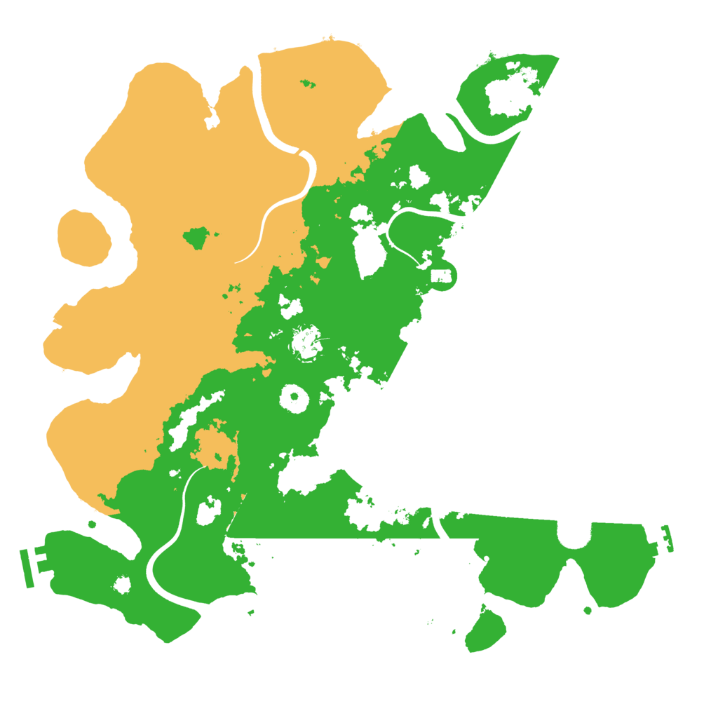 Biome Rust Map: Procedural Map, Size: 3750, Seed: 281325791