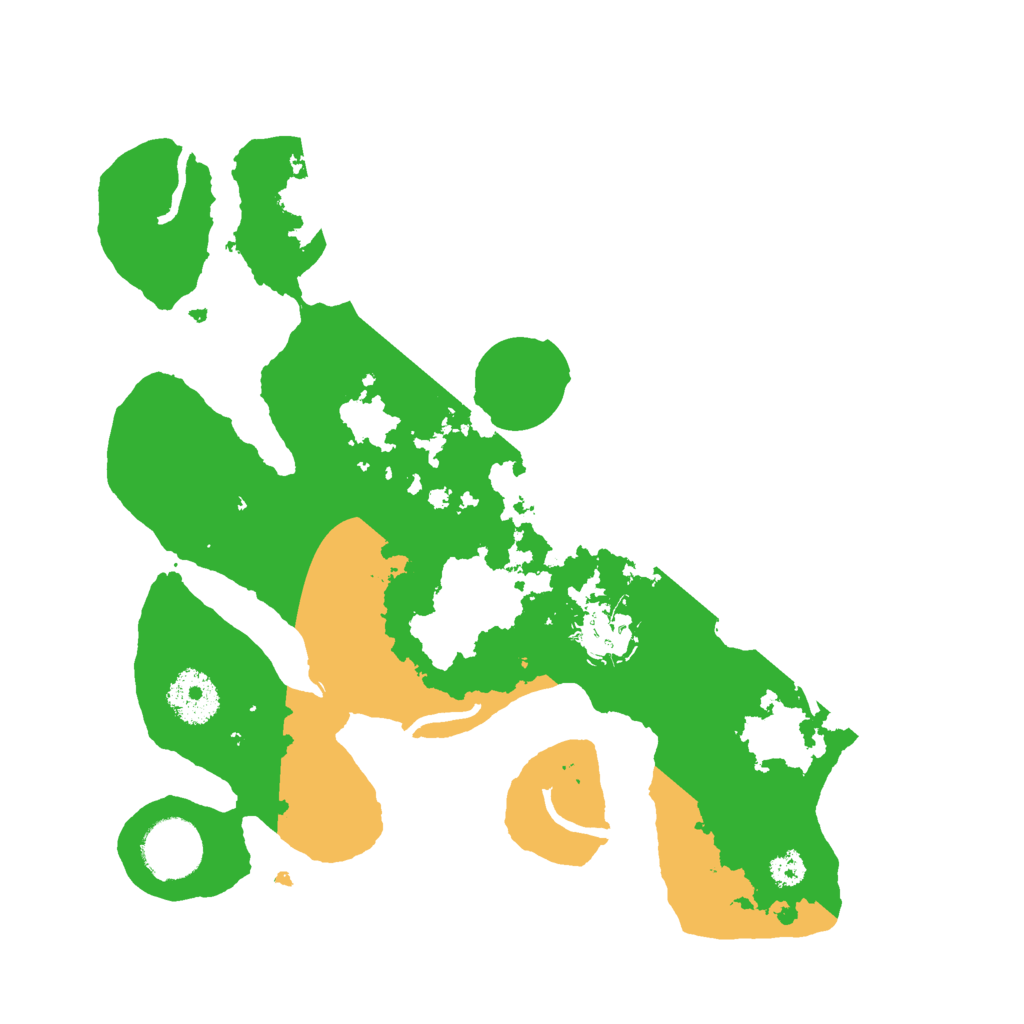 Biome Rust Map: Procedural Map, Size: 3000, Seed: 1222863778