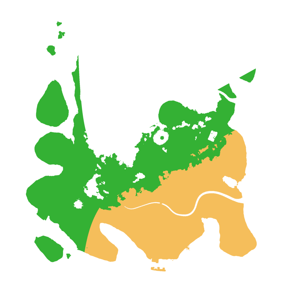 Biome Rust Map: Procedural Map, Size: 3000, Seed: 1508944540