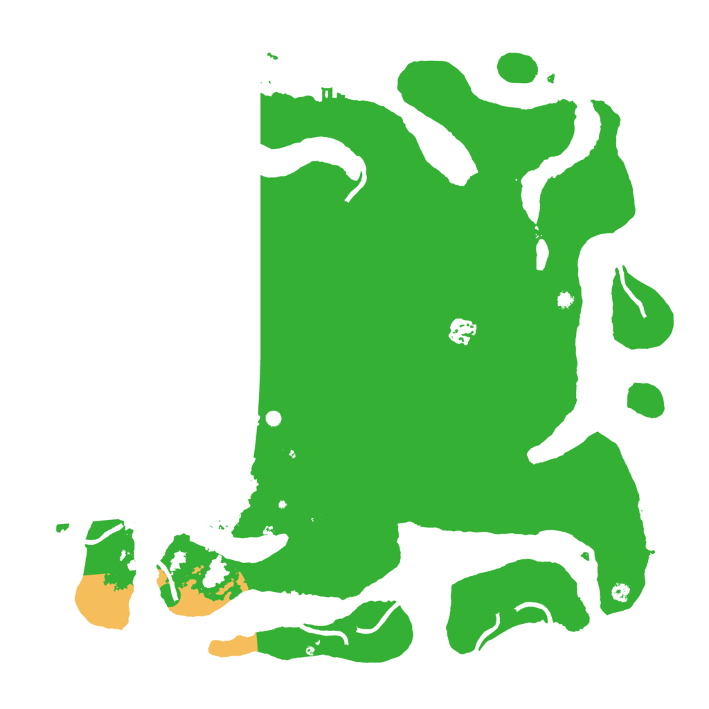 Biome Rust Map: Procedural Map, Size: 4000, Seed: 15243