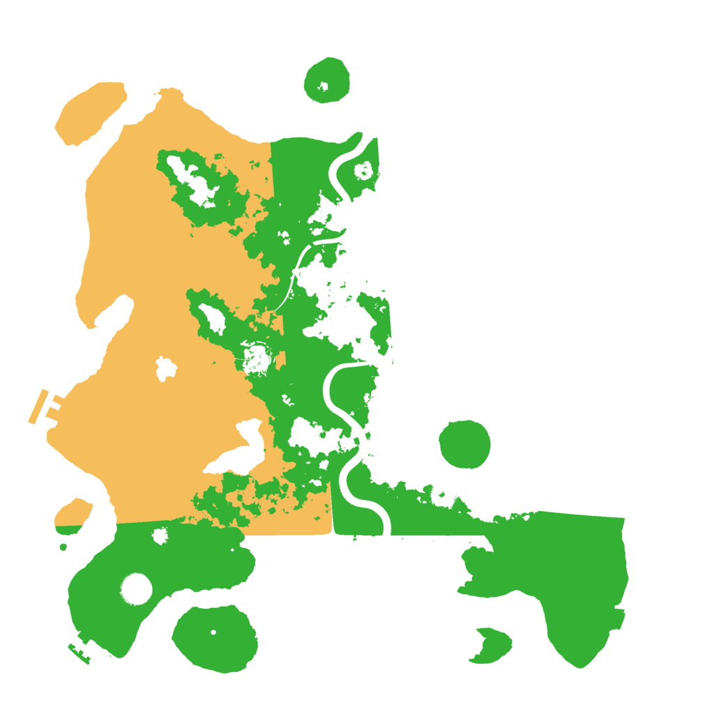 Biome Rust Map: Procedural Map, Size: 4000, Seed: 347372