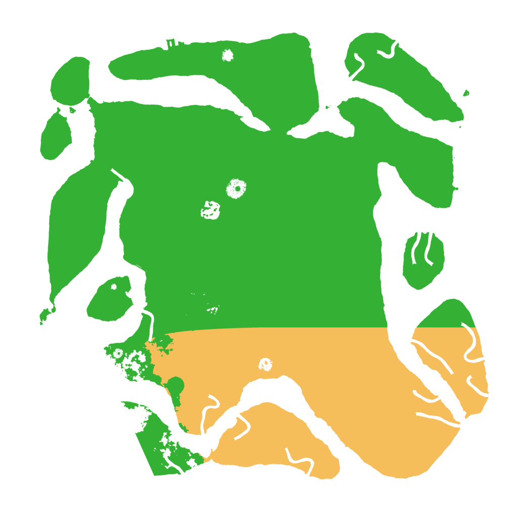 Biome Rust Map: Procedural Map, Size: 4000, Seed: 811103626