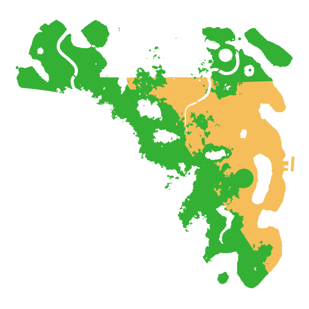 Biome Rust Map: Procedural Map, Size: 4250, Seed: 22572