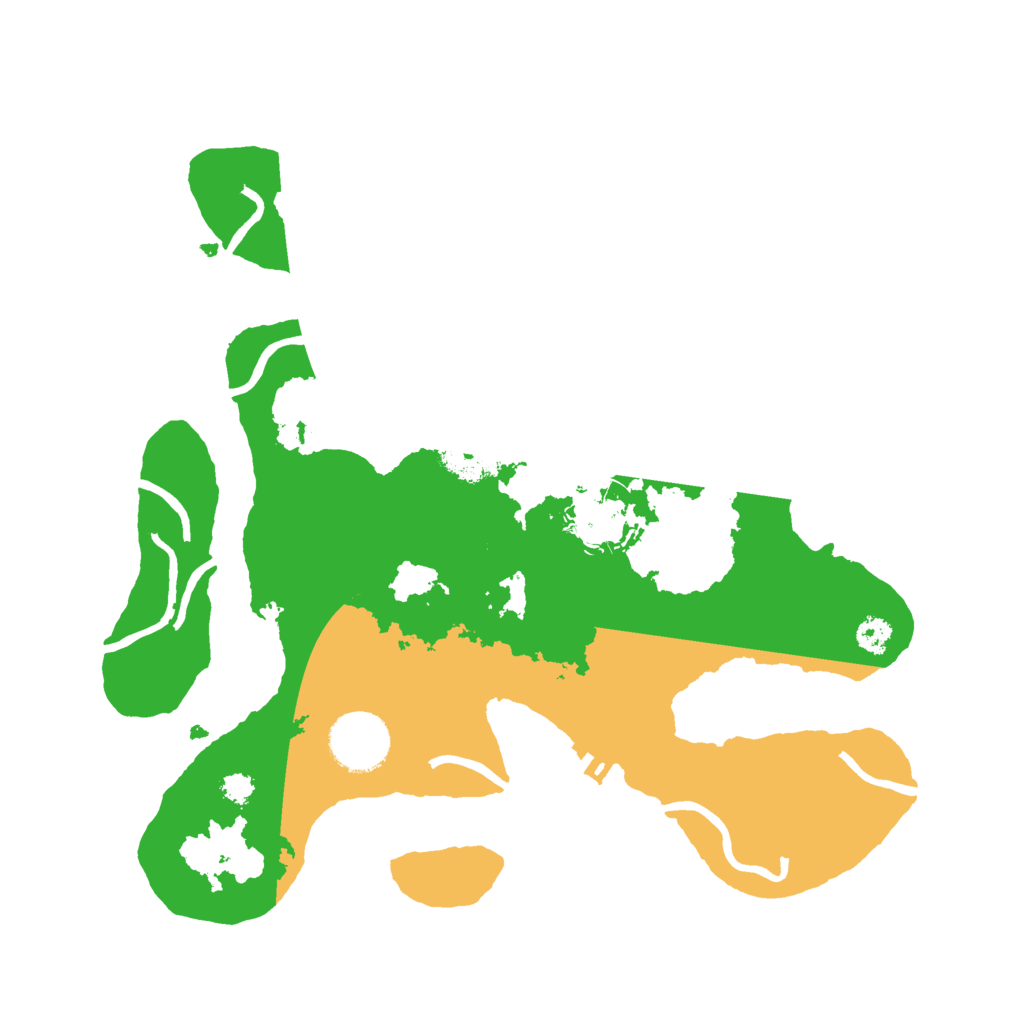 Biome Rust Map: Procedural Map, Size: 3000, Seed: 2124565465