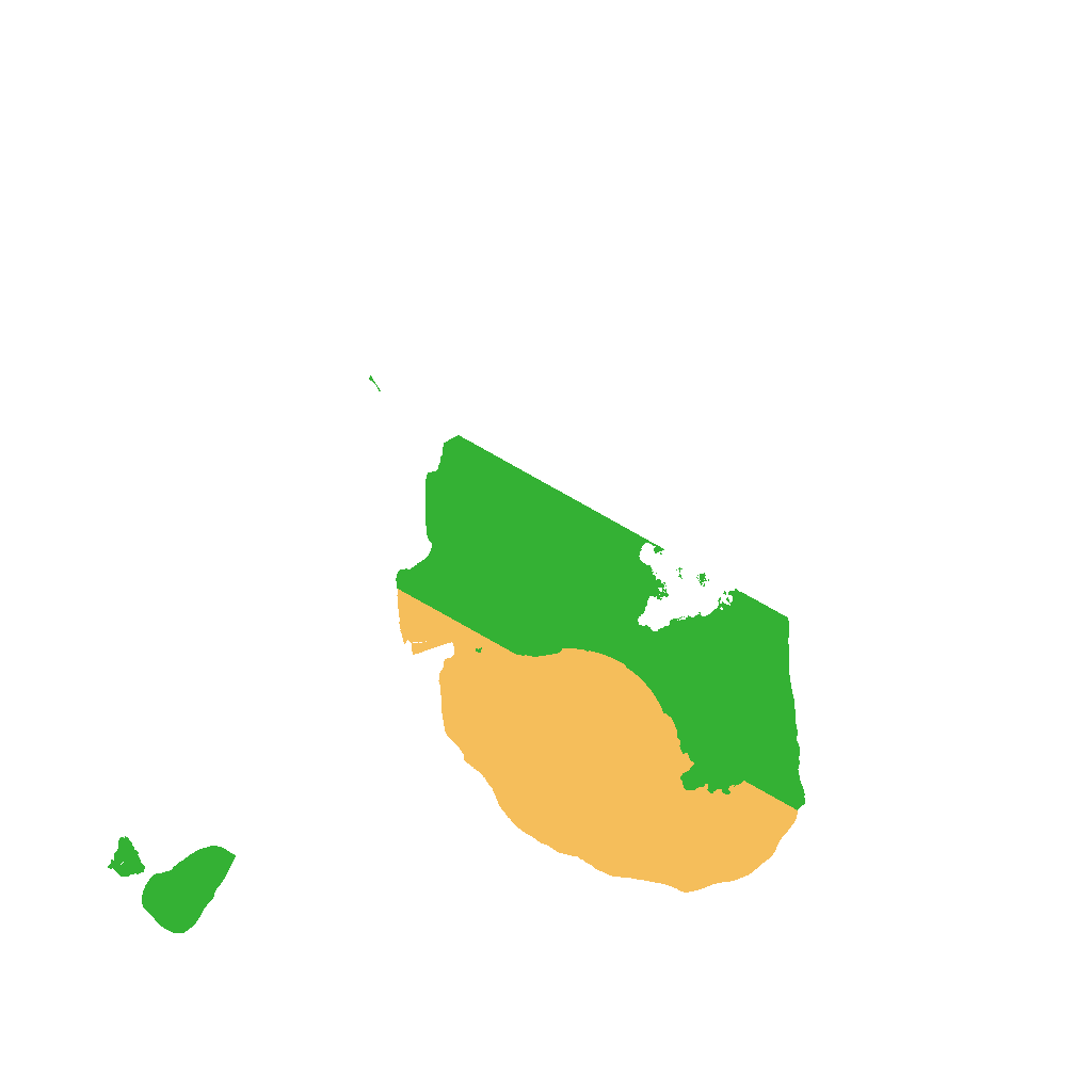 Biome Rust Map: Procedural Map, Size: 1500, Seed: 121315421