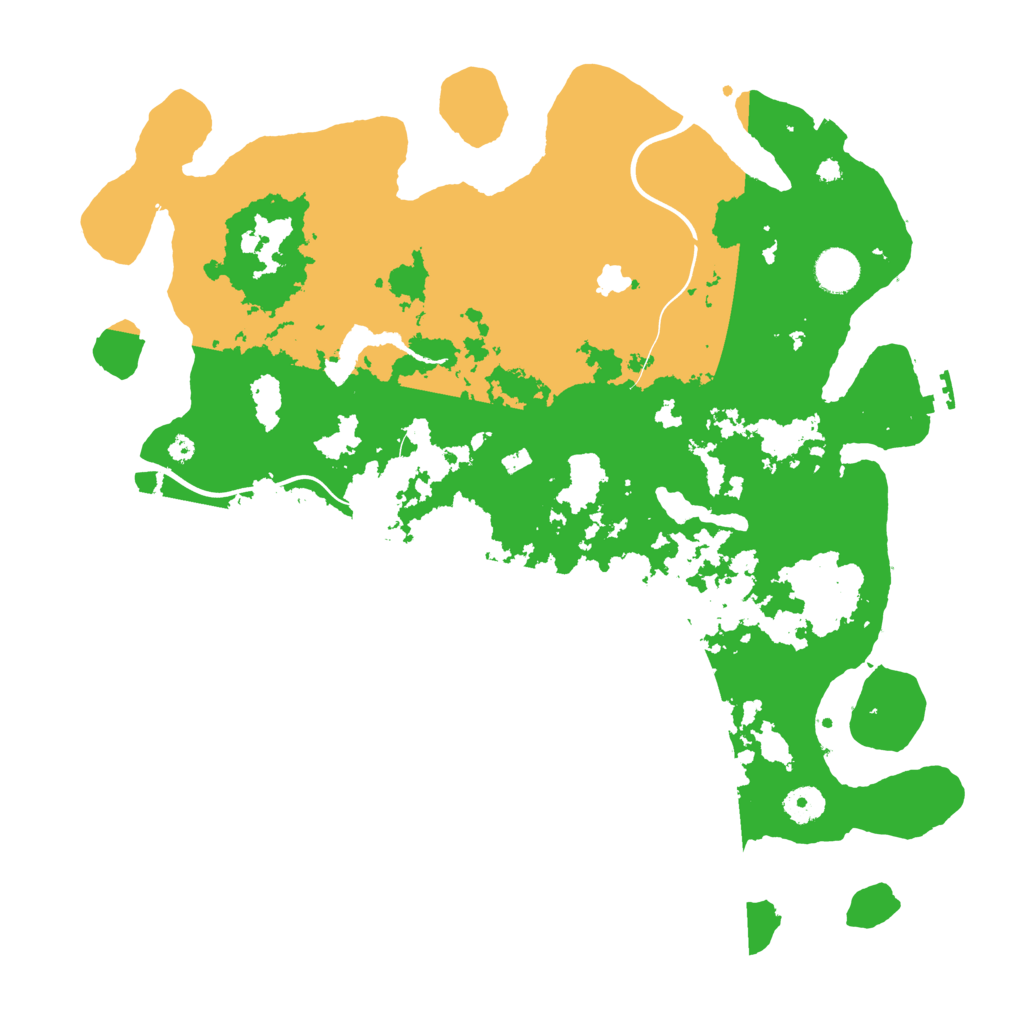 Biome Rust Map: Procedural Map, Size: 4000, Seed: 11061989