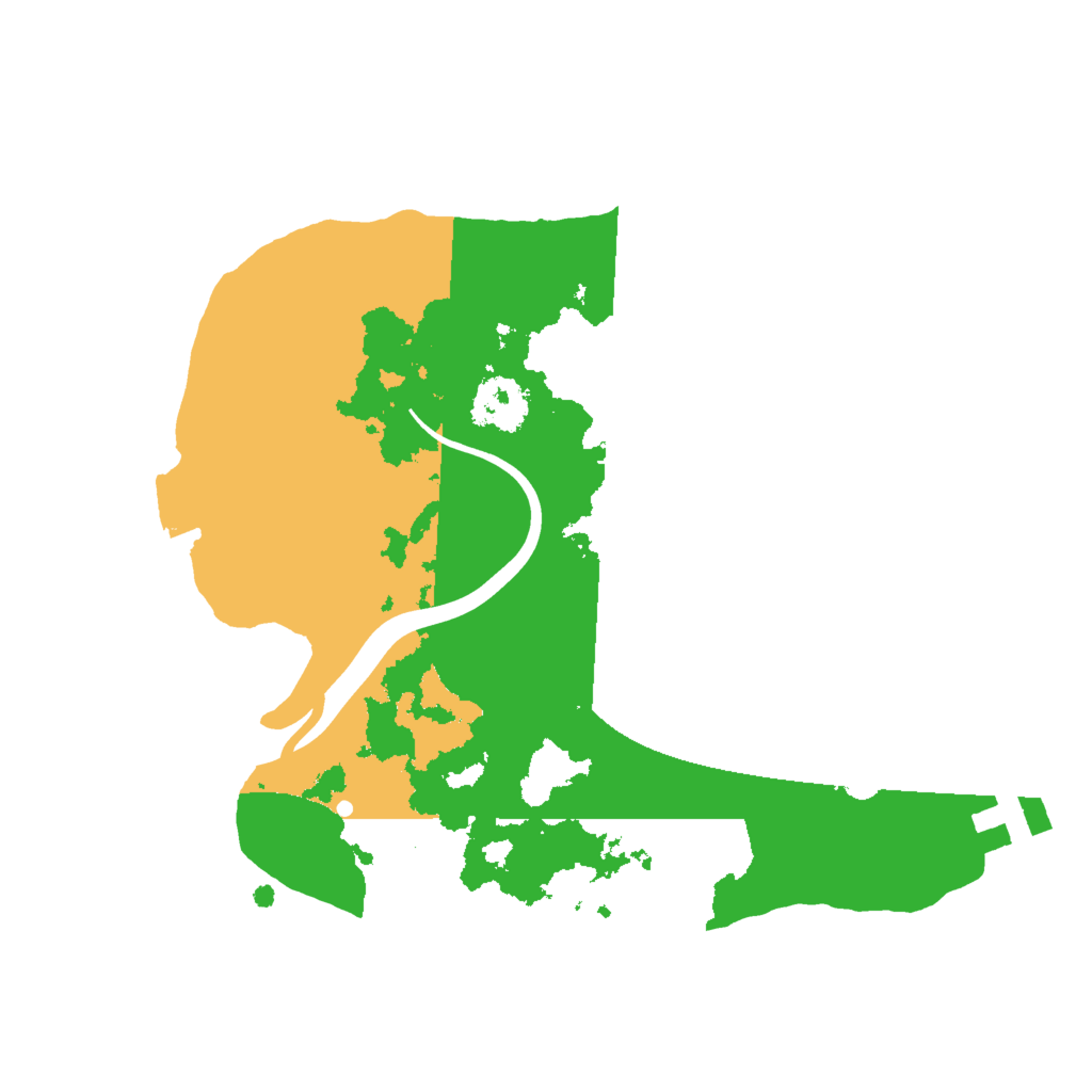 Biome Rust Map: Procedural Map, Size: 2001, Seed: 5785