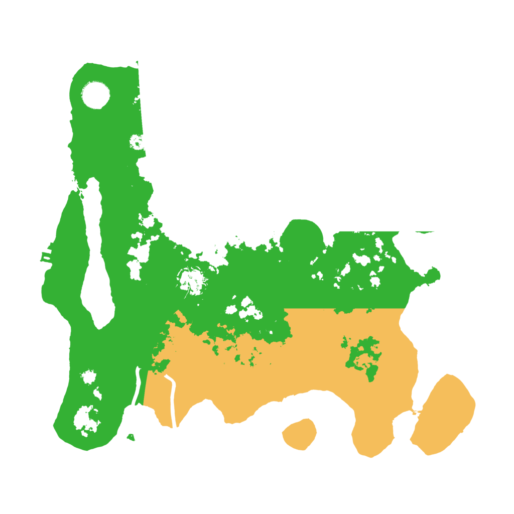 Biome Rust Map: Procedural Map, Size: 3300, Seed: 882685274