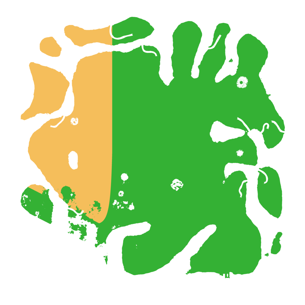 Biome Rust Map: Procedural Map, Size: 4000, Seed: 3083