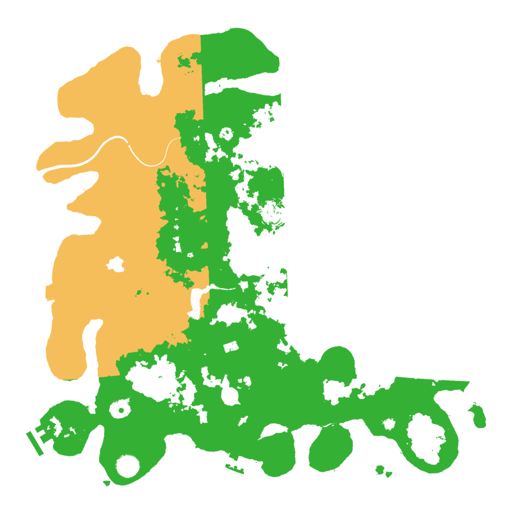Biome Rust Map: Procedural Map, Size: 4000, Seed: 5734