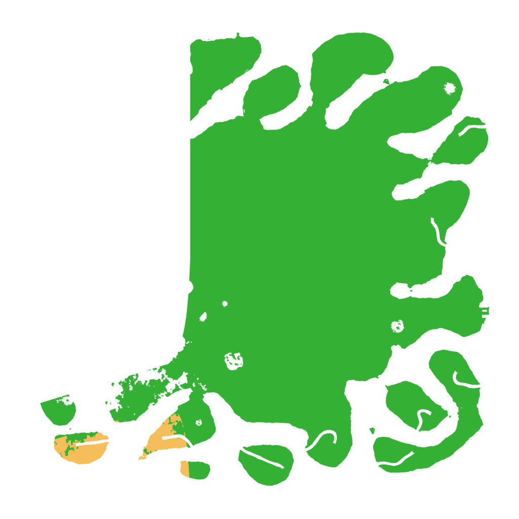 Biome Rust Map: Procedural Map, Size: 4200, Seed: 888