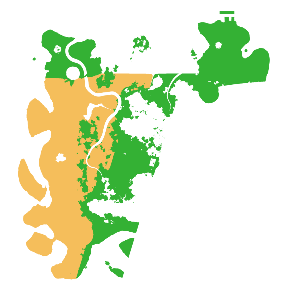 Biome Rust Map: Procedural Map, Size: 4000, Seed: 24364