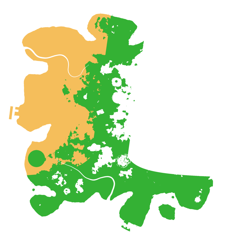 Biome Rust Map: Procedural Map, Size: 3750, Seed: 332762728