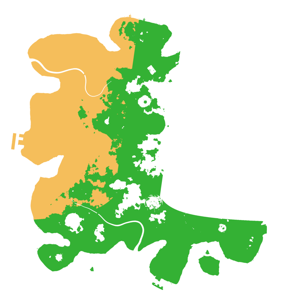 Biome Rust Map: Procedural Map, Size: 3750, Seed: 332762728