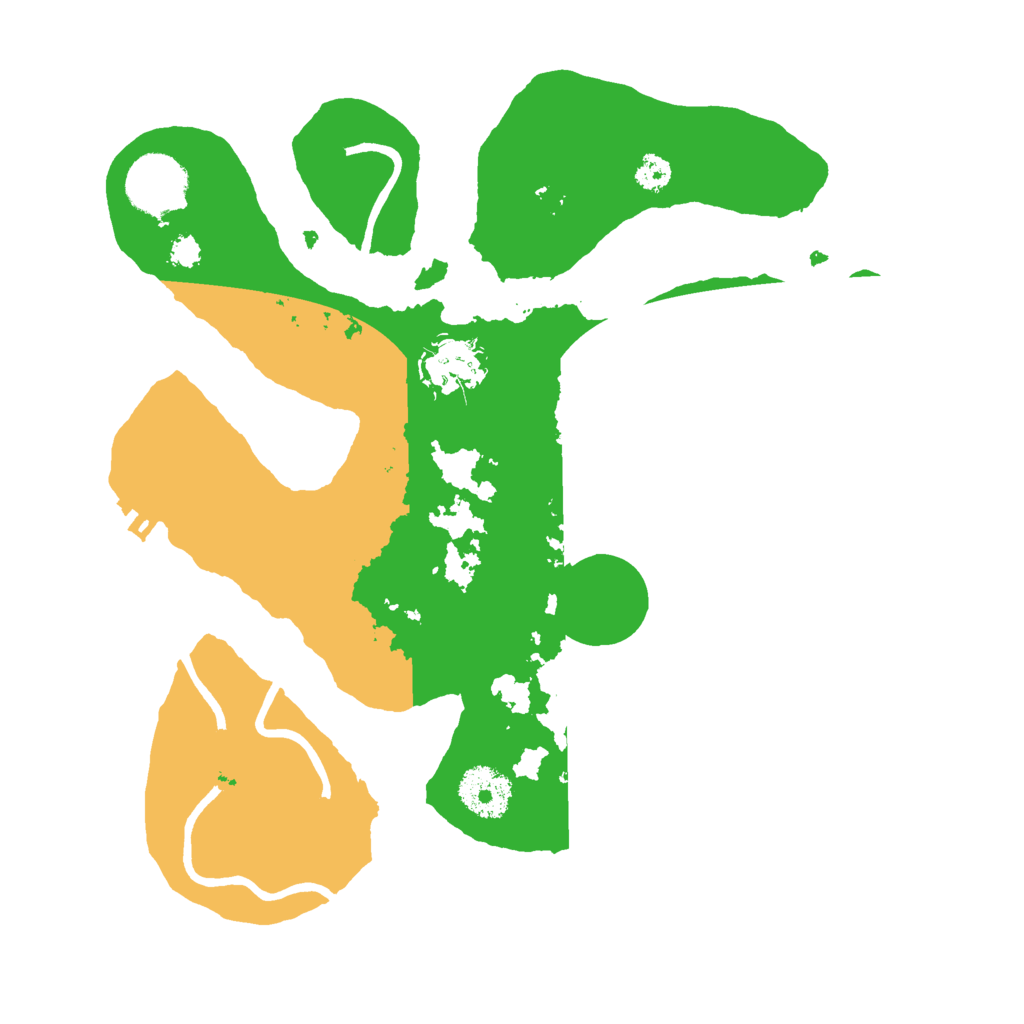 Biome Rust Map: Procedural Map, Size: 3000, Seed: 1773925003