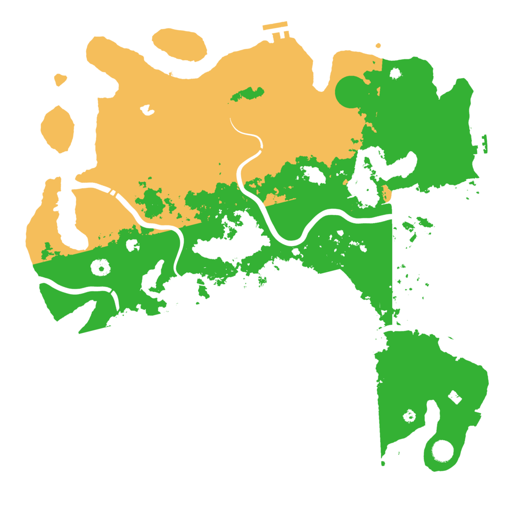 Biome Rust Map: Procedural Map, Size: 4250, Seed: 2414567