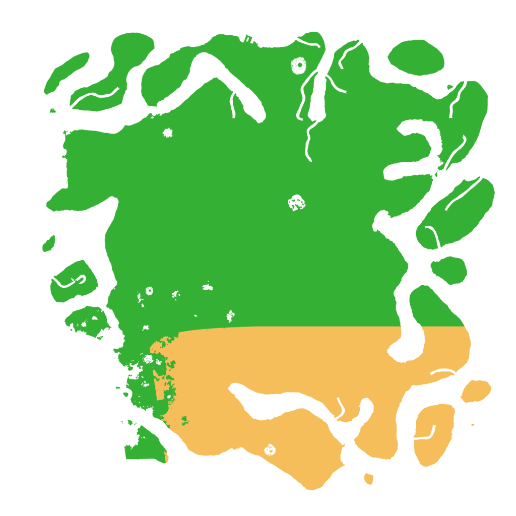 Biome Rust Map: Procedural Map, Size: 4750, Seed: 342913998
