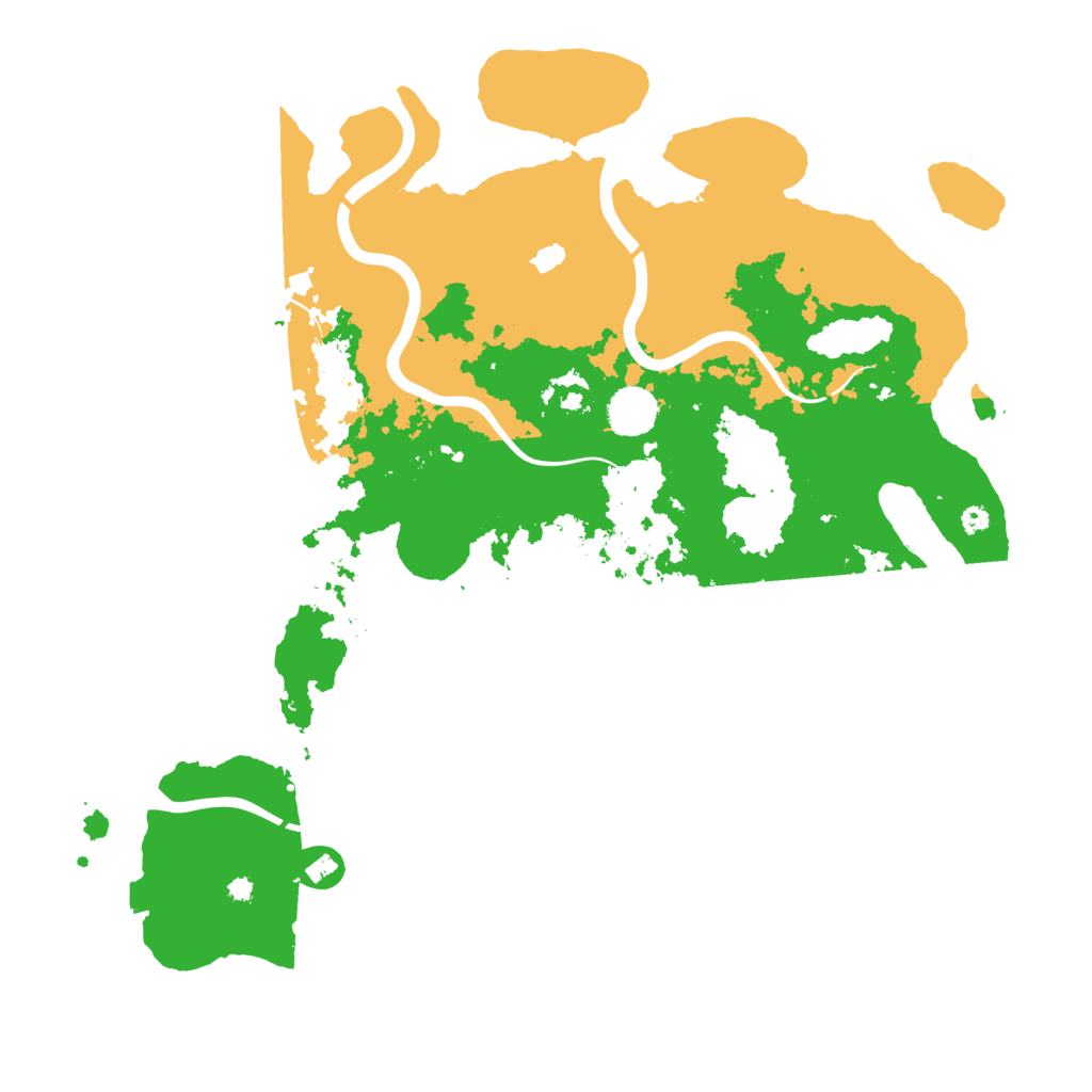 Biome Rust Map: Procedural Map, Size: 4000, Seed: 5197