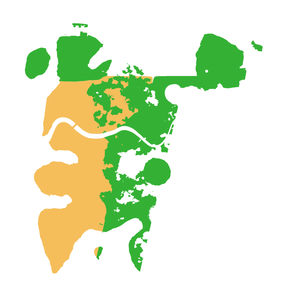Biome Rust Map: Procedural Map, Size: 3000, Seed: 1446803170