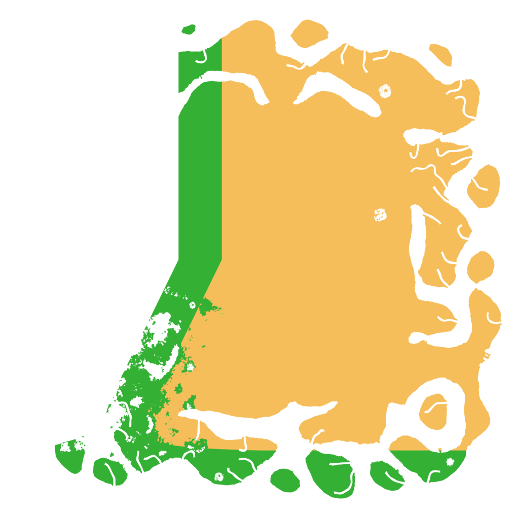 Biome Rust Map: Procedural Map, Size: 6000, Seed: 596706