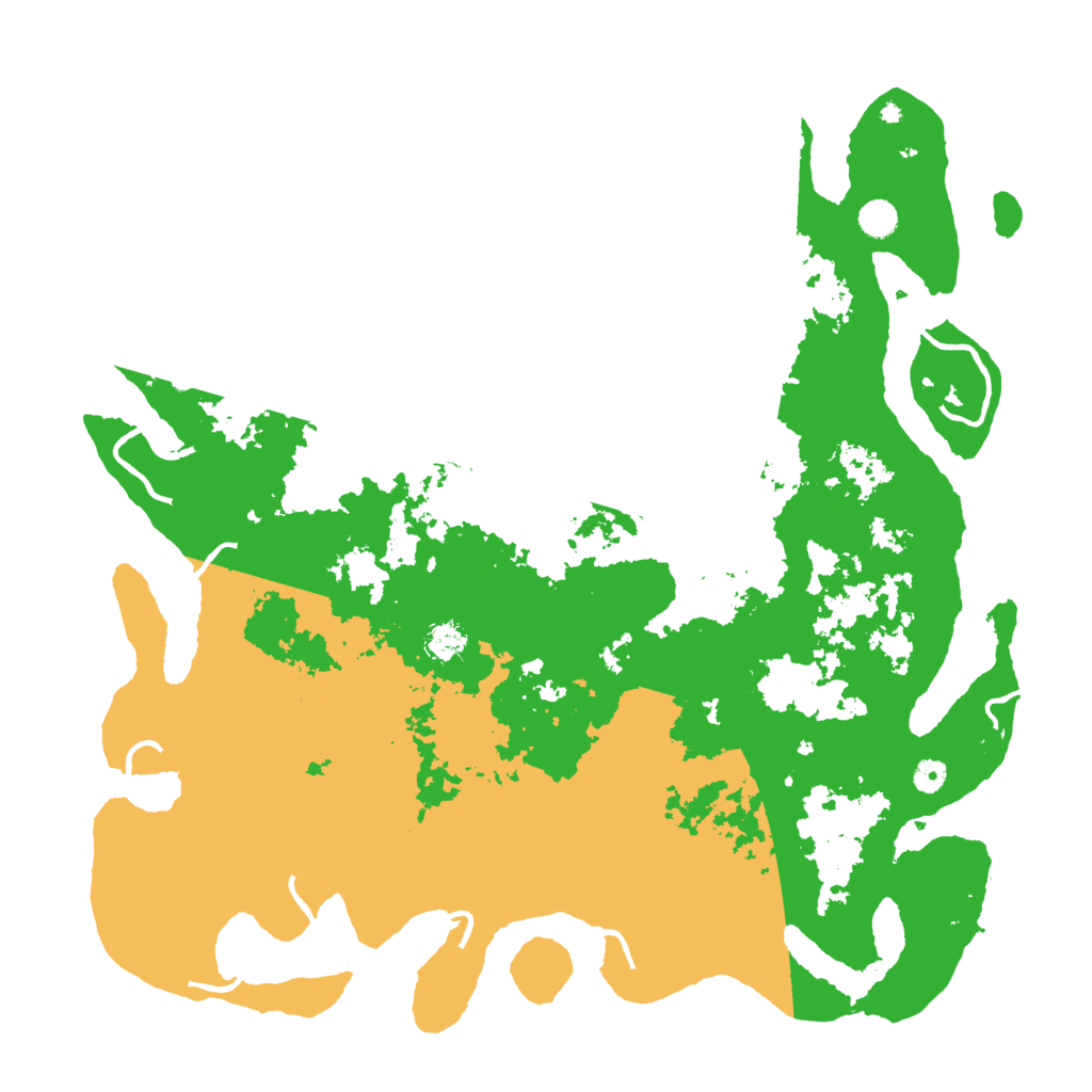 Biome Rust Map: Procedural Map, Size: 5000, Seed: 438947508