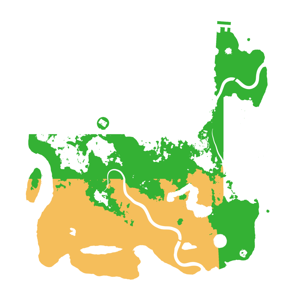 Biome Rust Map: Procedural Map, Size: 4000, Seed: 871316544