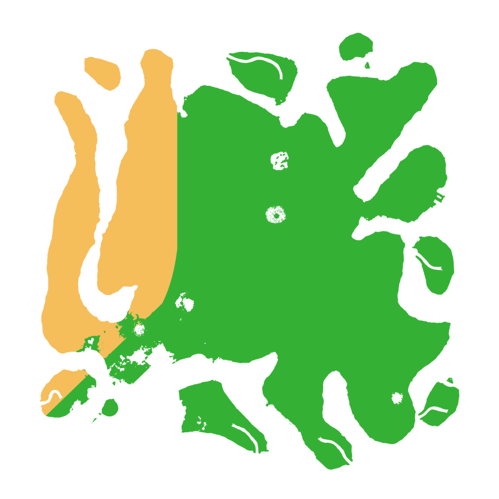 Biome Rust Map: Procedural Map, Size: 4000, Seed: 883442228