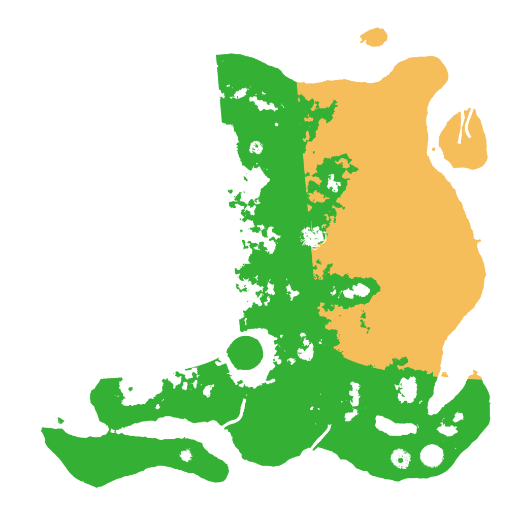 Biome Rust Map: Procedural Map, Size: 4025, Seed: 1441133105