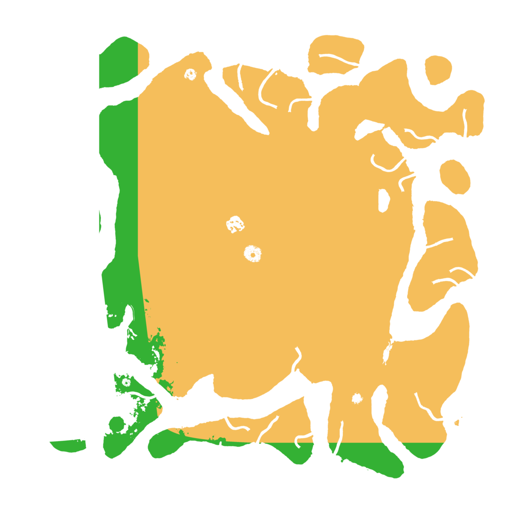 Biome Rust Map: Procedural Map, Size: 4500, Seed: 36492