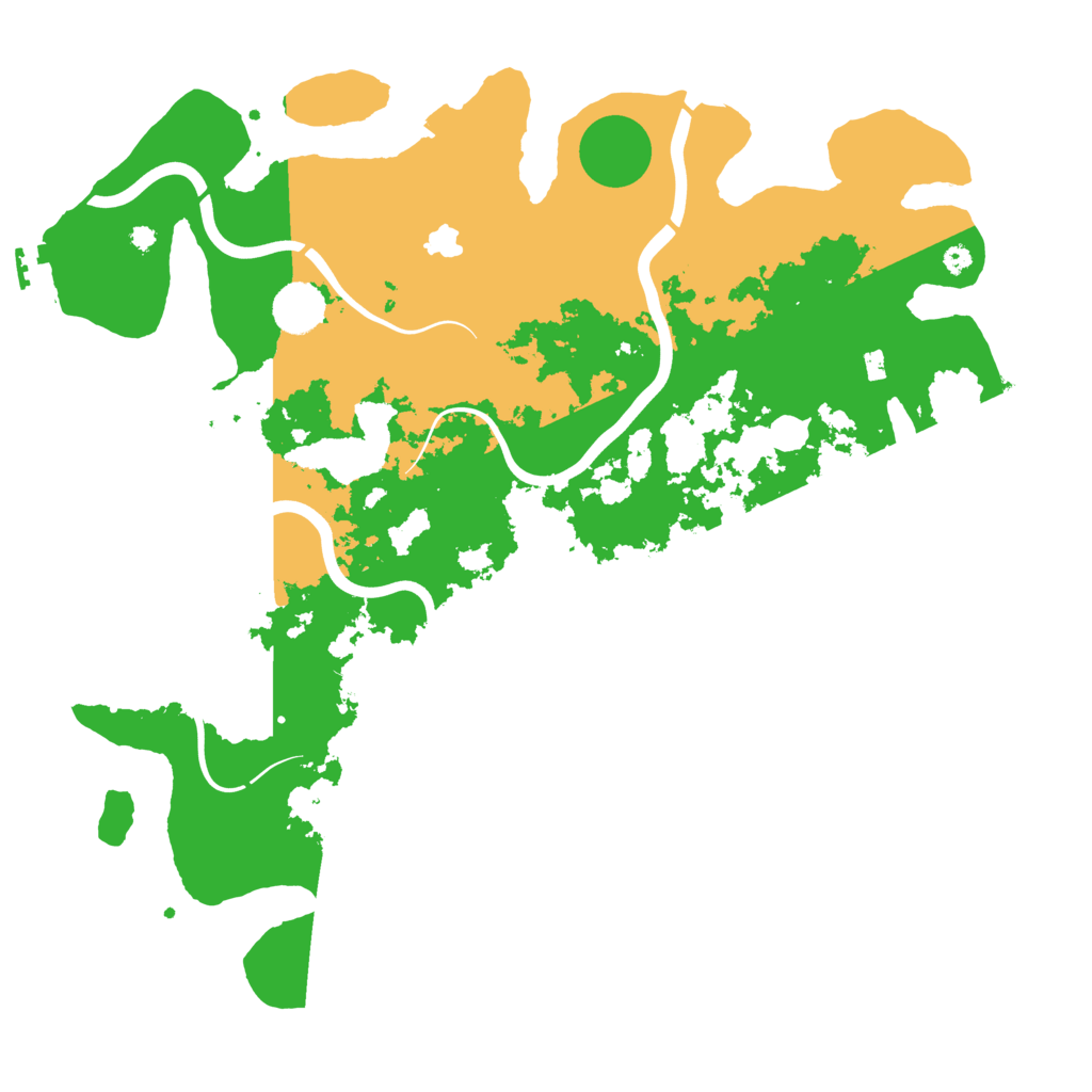 Biome Rust Map: Procedural Map, Size: 4000, Seed: 682564
