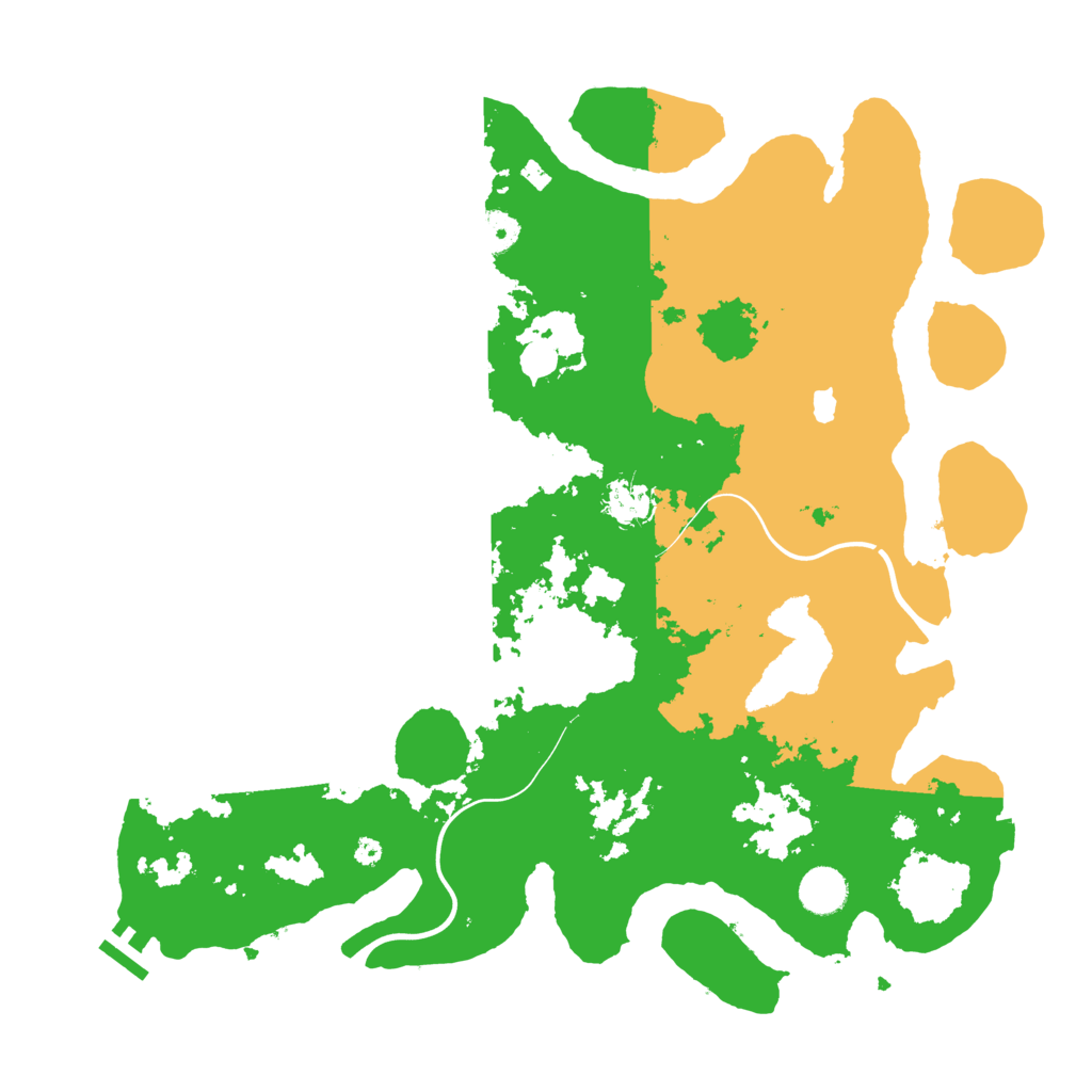 Biome Rust Map: Procedural Map, Size: 4000, Seed: 146420794