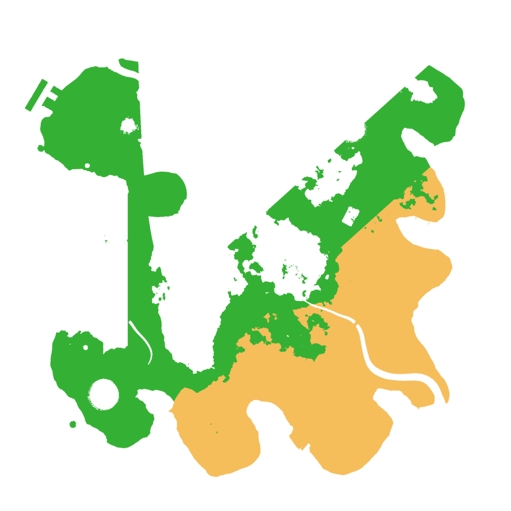 Biome Rust Map: Procedural Map, Size: 3000, Seed: 829950153