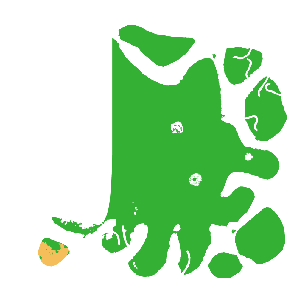 Biome Rust Map: Procedural Map, Size: 3600, Seed: 1697728124