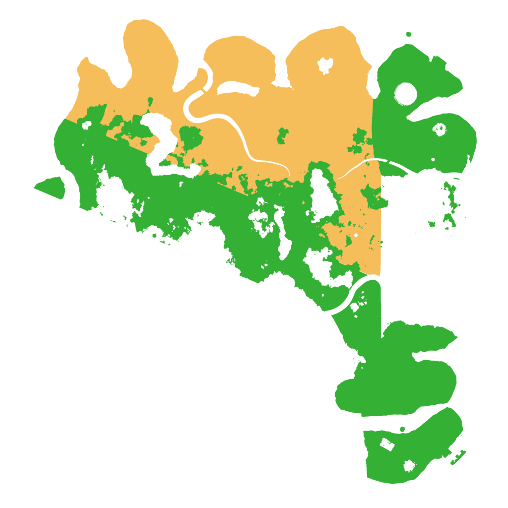 Biome Rust Map: Procedural Map, Size: 4000, Seed: 85476321